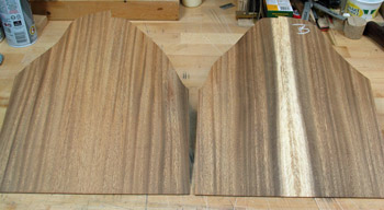 Photo of the joined top and back of Banjonator 22