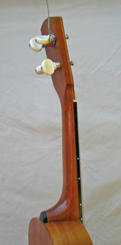 Side view of the neck of uke number 1