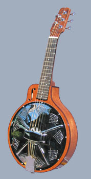 Custom resonator mandolin serial 2